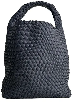 Ahdorned - Lauren Woven Tote Black