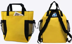 backpack tote - yellow Case of 48