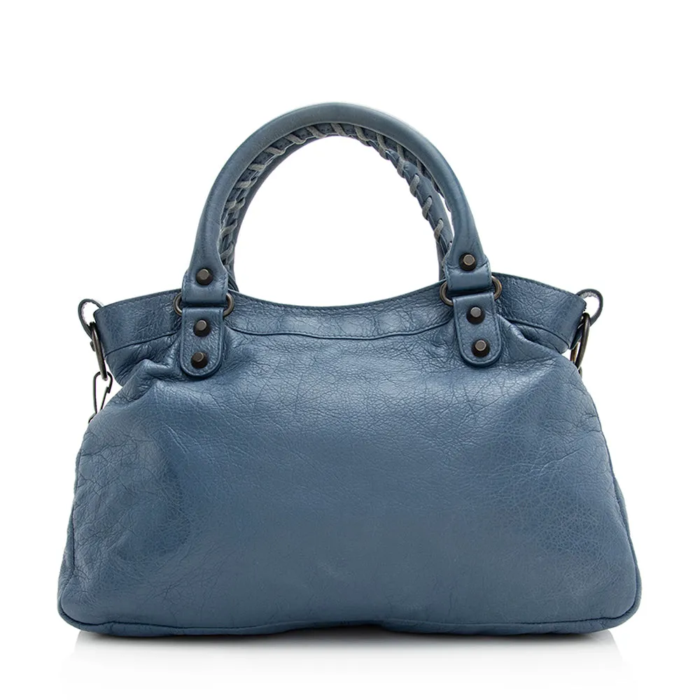 Balenciaga Arena Agneau Classic Town Satchel (SHF-20576)