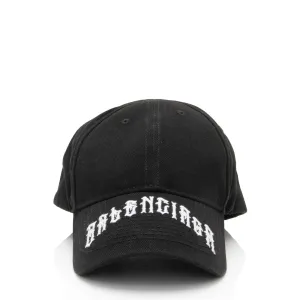 Balenciaga Cotton Logo Baseball Hat - Size L (SHF-KTZUDw)