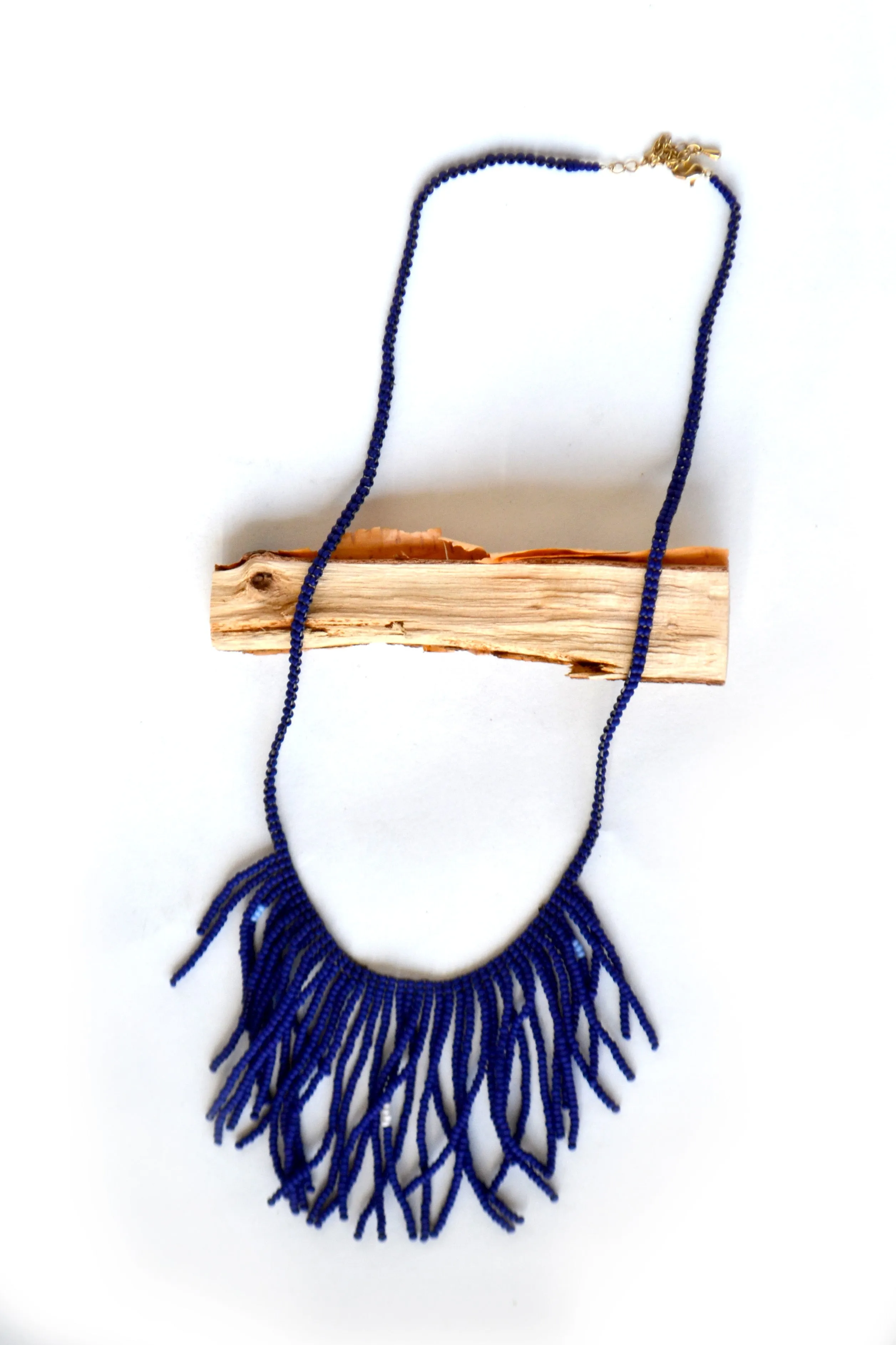 Beaded Fringe Necklace