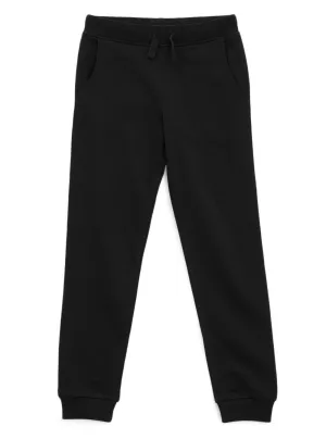 Black Basic Active Pants (7-16)