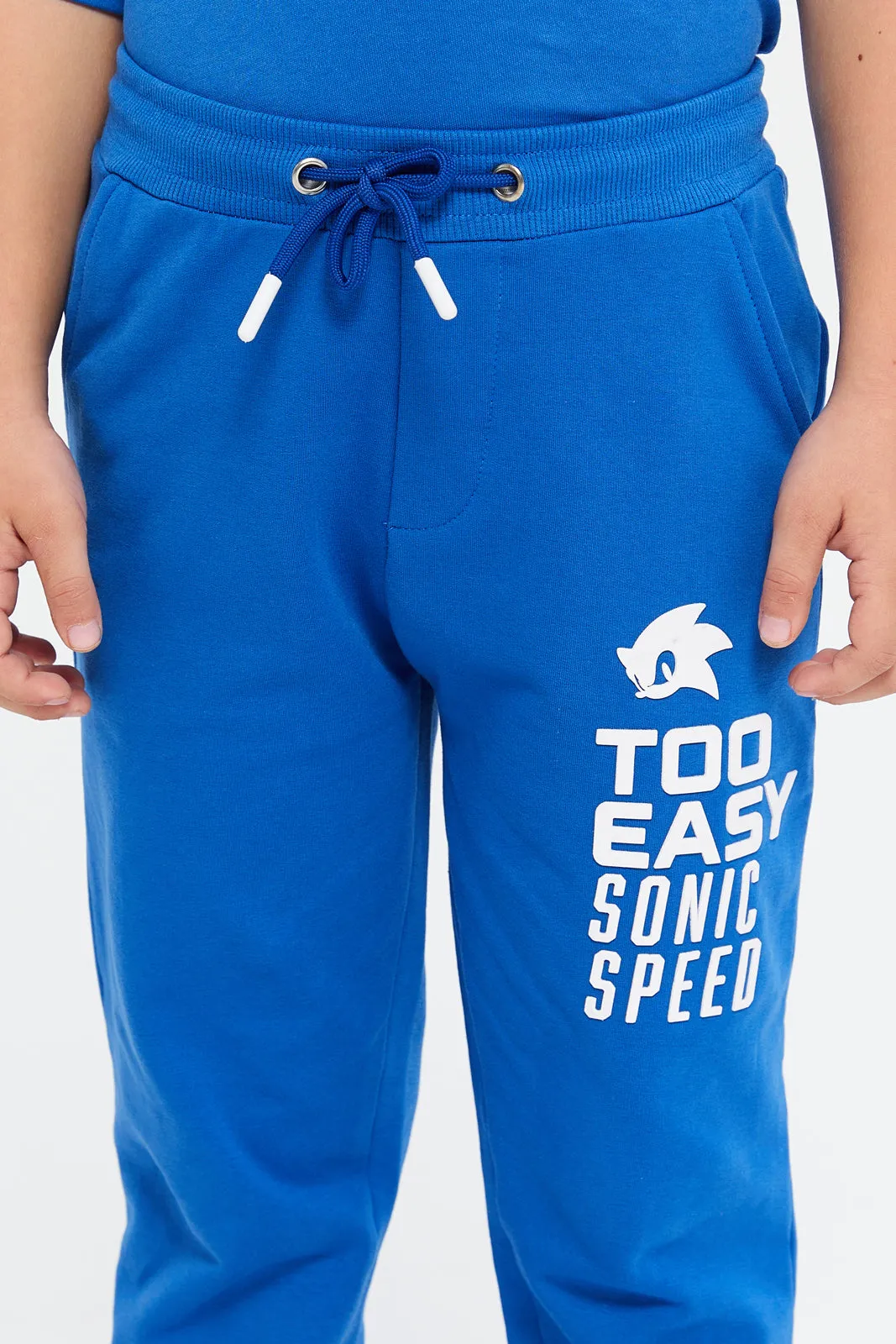 Boys Blue Sonic Jogger Pants