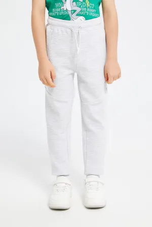 Boys Grey Track Pants