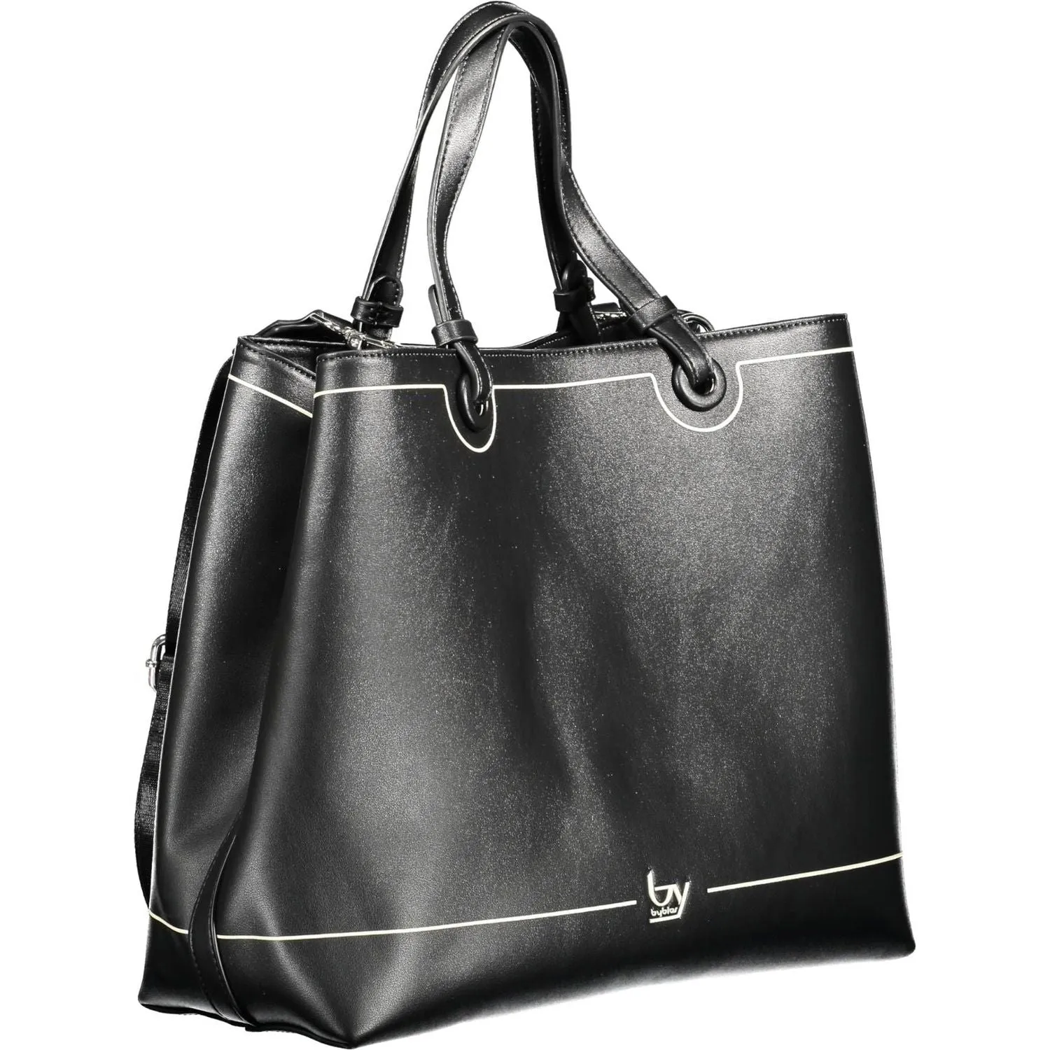 BYBLOS Black Polyethylene Women Handbag