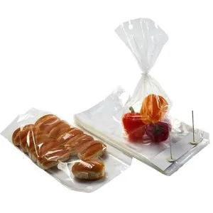 Clear Wicketed Bread Bags. 10 x 16 x 4 BG x 1 mil WIC