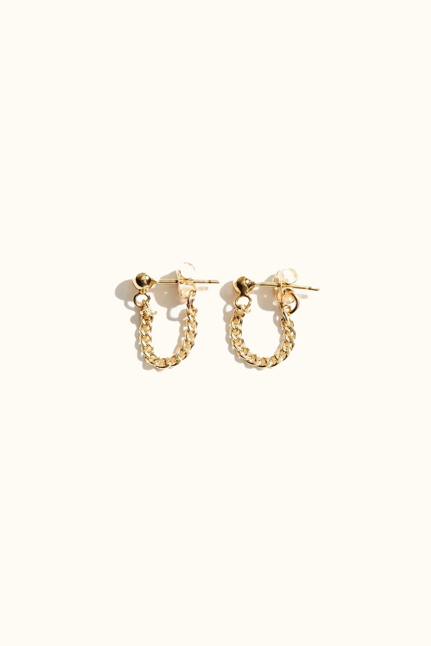 Curb Chain Earrings