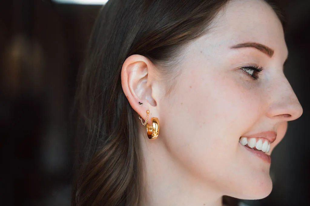 Curb Chain Earrings