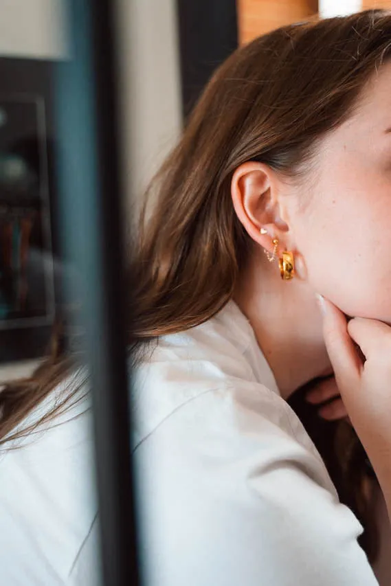 Curb Chain Earrings