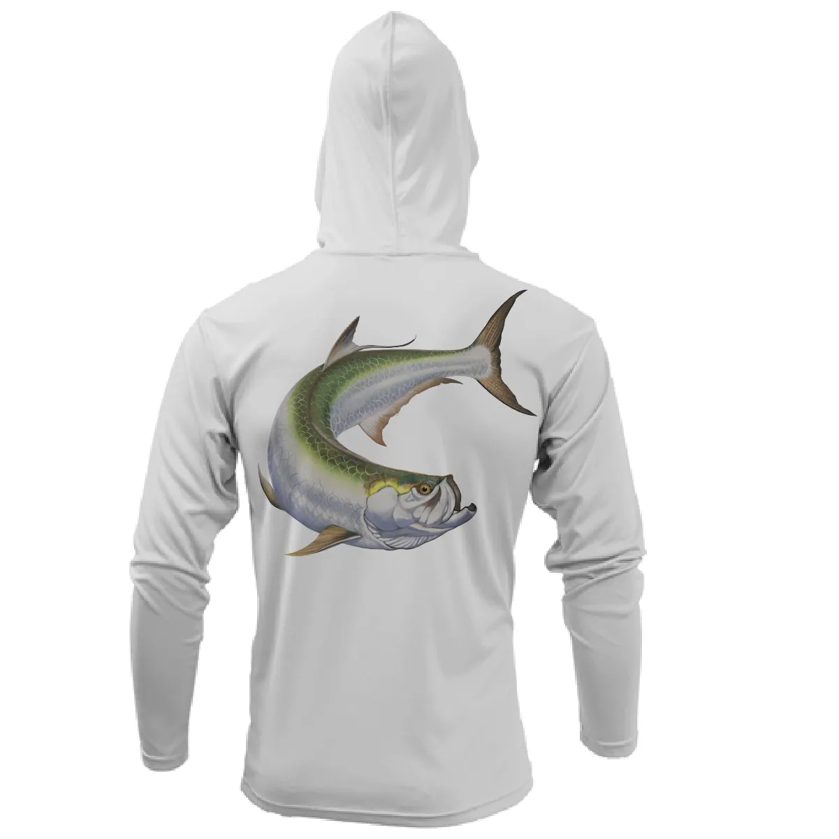 Dunedin, FL Action Tarpon Long Sleeve UPF 50  Dry-Fit Hoodie