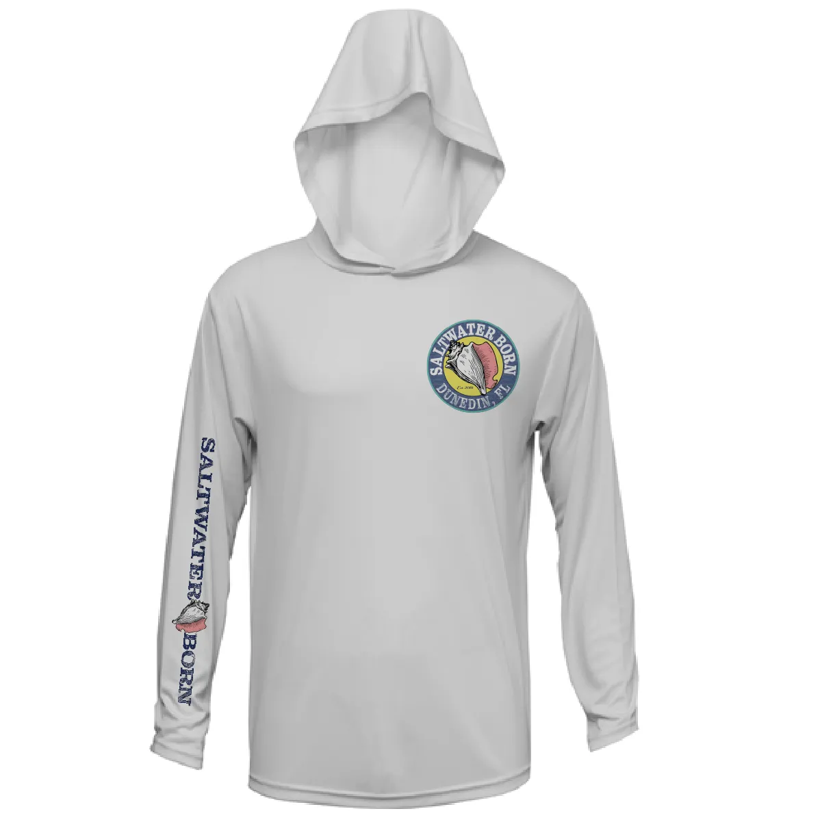 Dunedin, FL Action Tarpon Long Sleeve UPF 50  Dry-Fit Hoodie