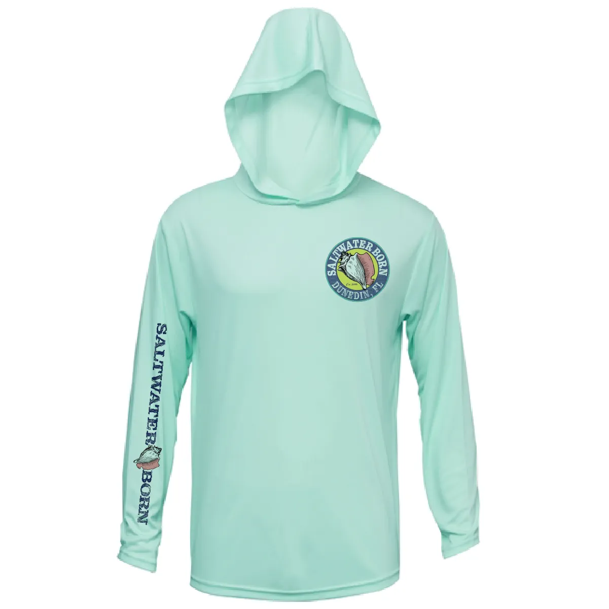 Dunedin, FL Action Tarpon Long Sleeve UPF 50  Dry-Fit Hoodie