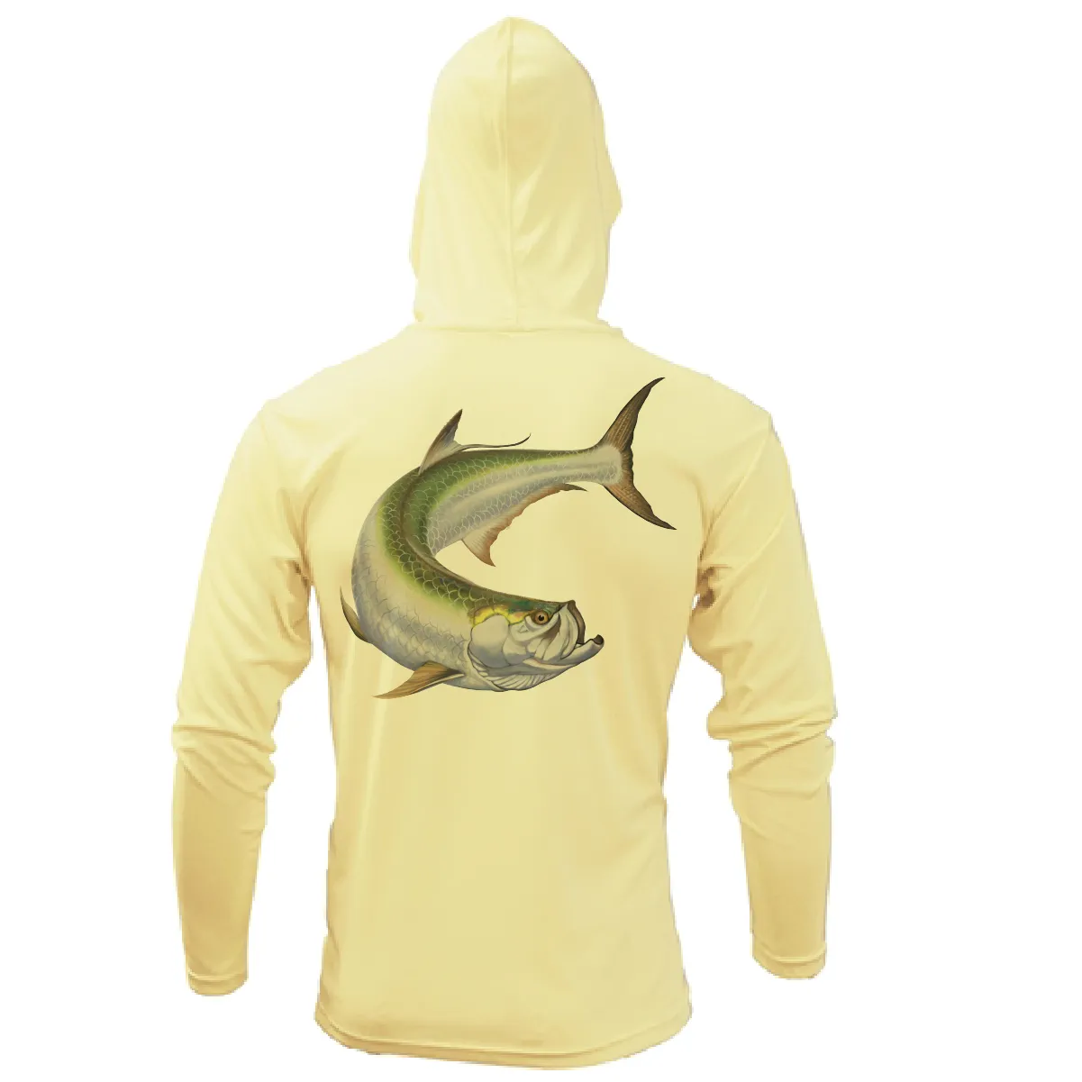 Dunedin, FL Action Tarpon Long Sleeve UPF 50  Dry-Fit Hoodie