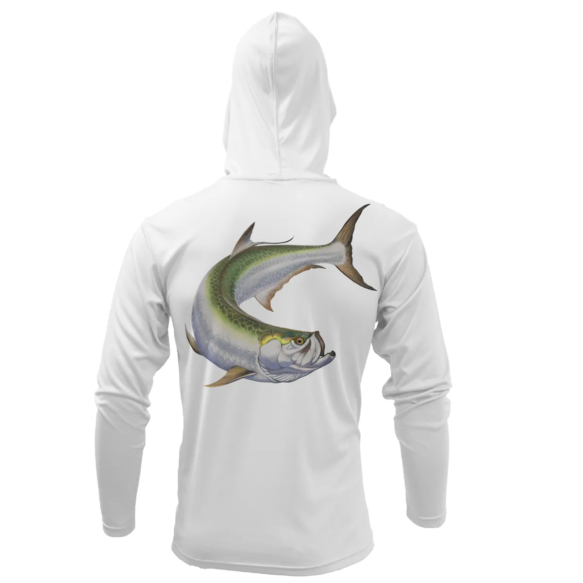 Dunedin, FL Action Tarpon Long Sleeve UPF 50  Dry-Fit Hoodie