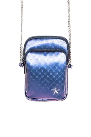 Embossed in Purple Rebel Phone Case Crossbody