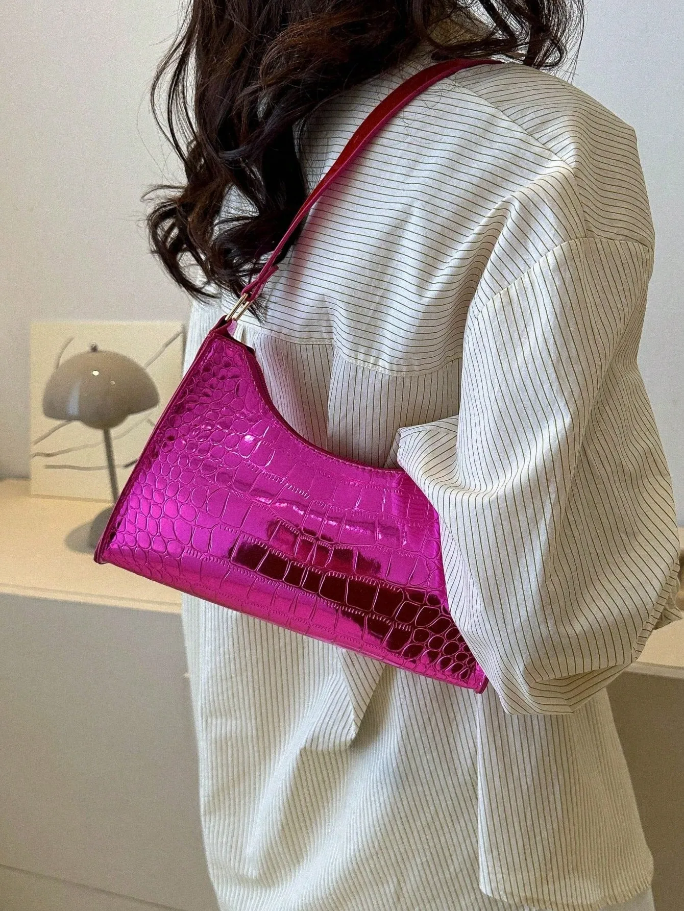 Exquisite Crocodile Women Handbag