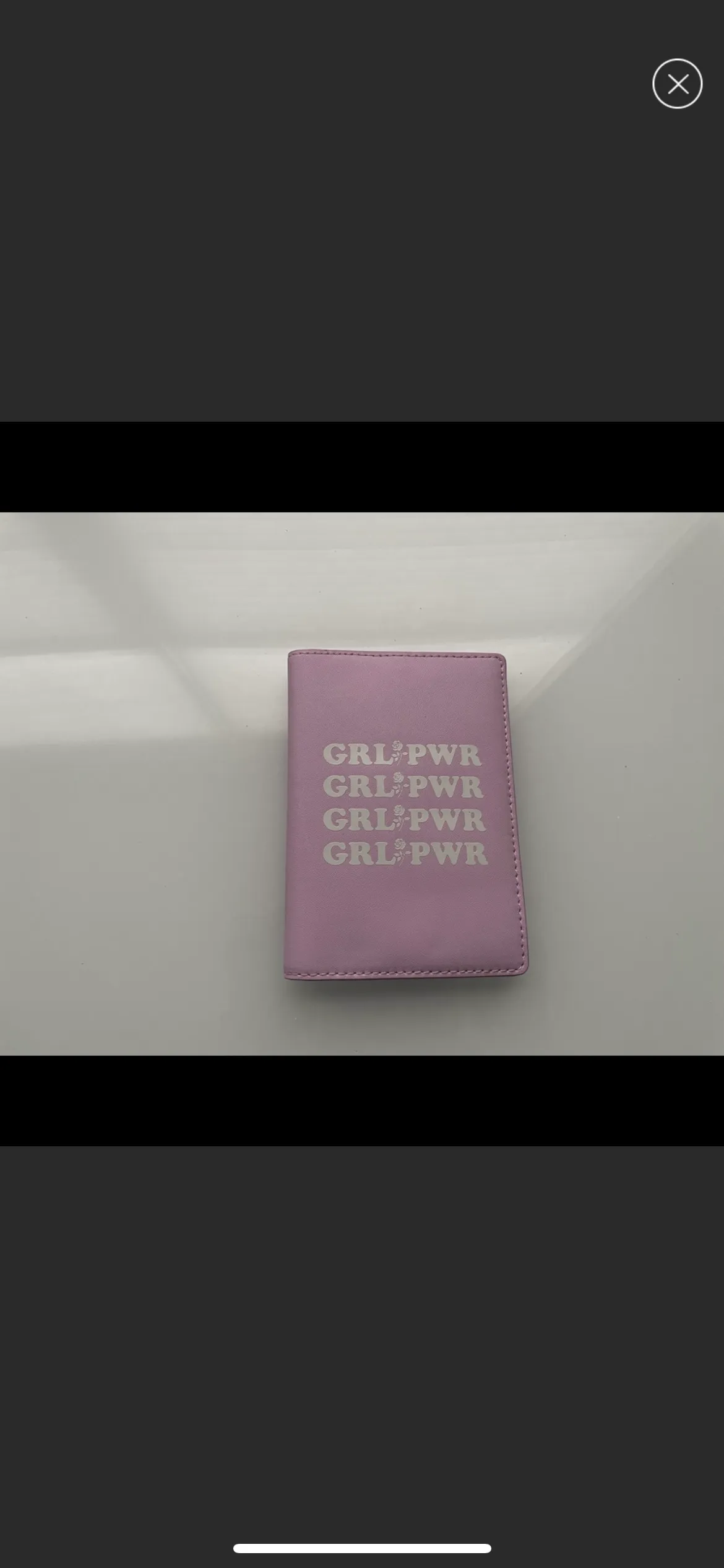 Girl Power Leather Passport Holder REBECCA…