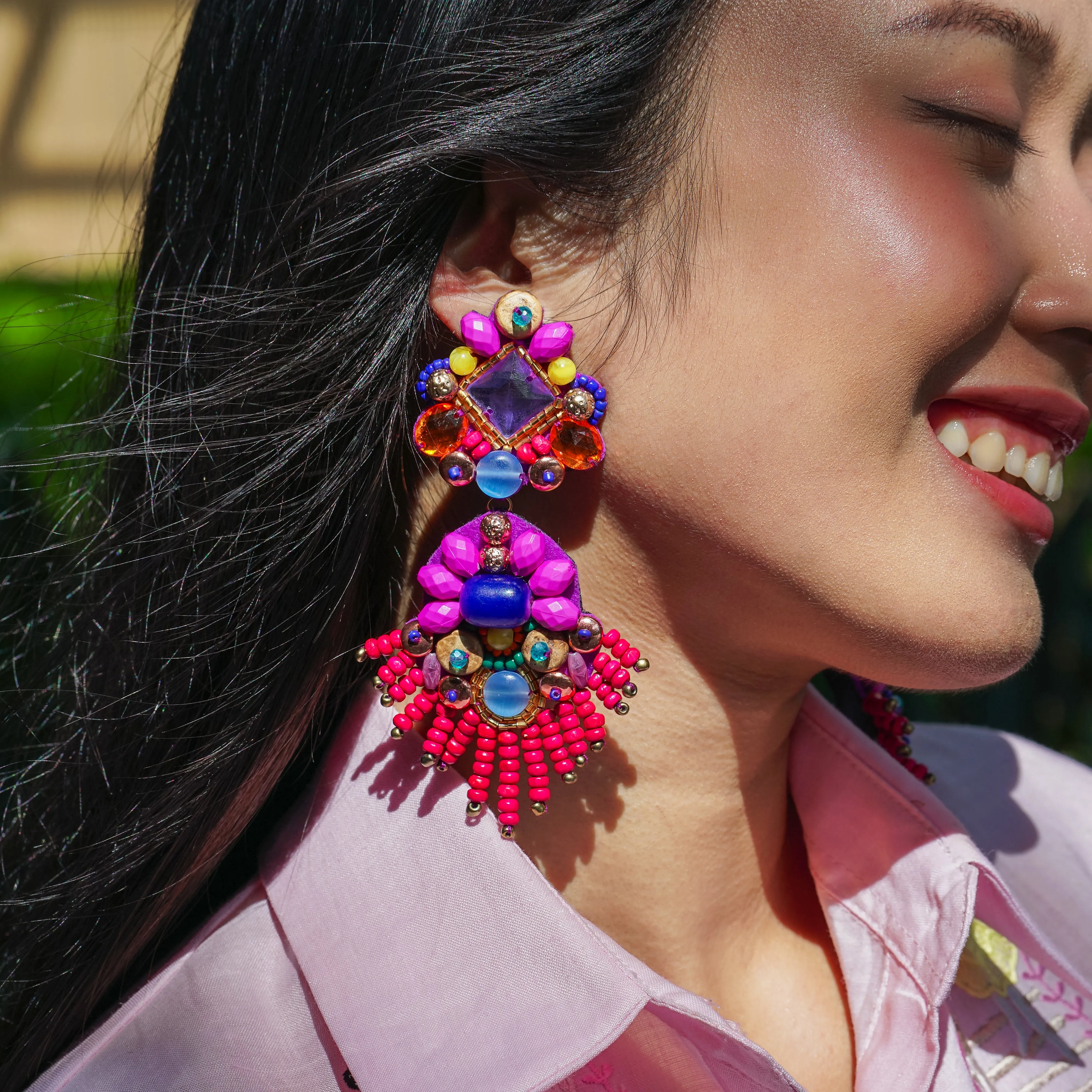 Graziella Beaded Earrings