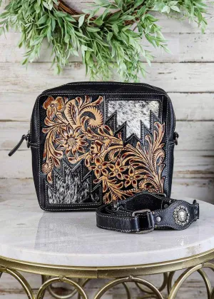 High Mesa Hand Tooled Crossbody Bag