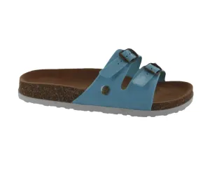 Jelly Footwear Sandal 2 Strap Slide Style Turquoise