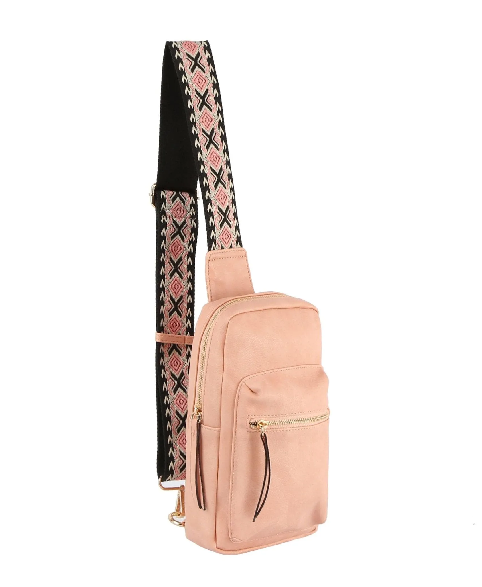 JYM0431 Boho Guitar Strap Sling Bag