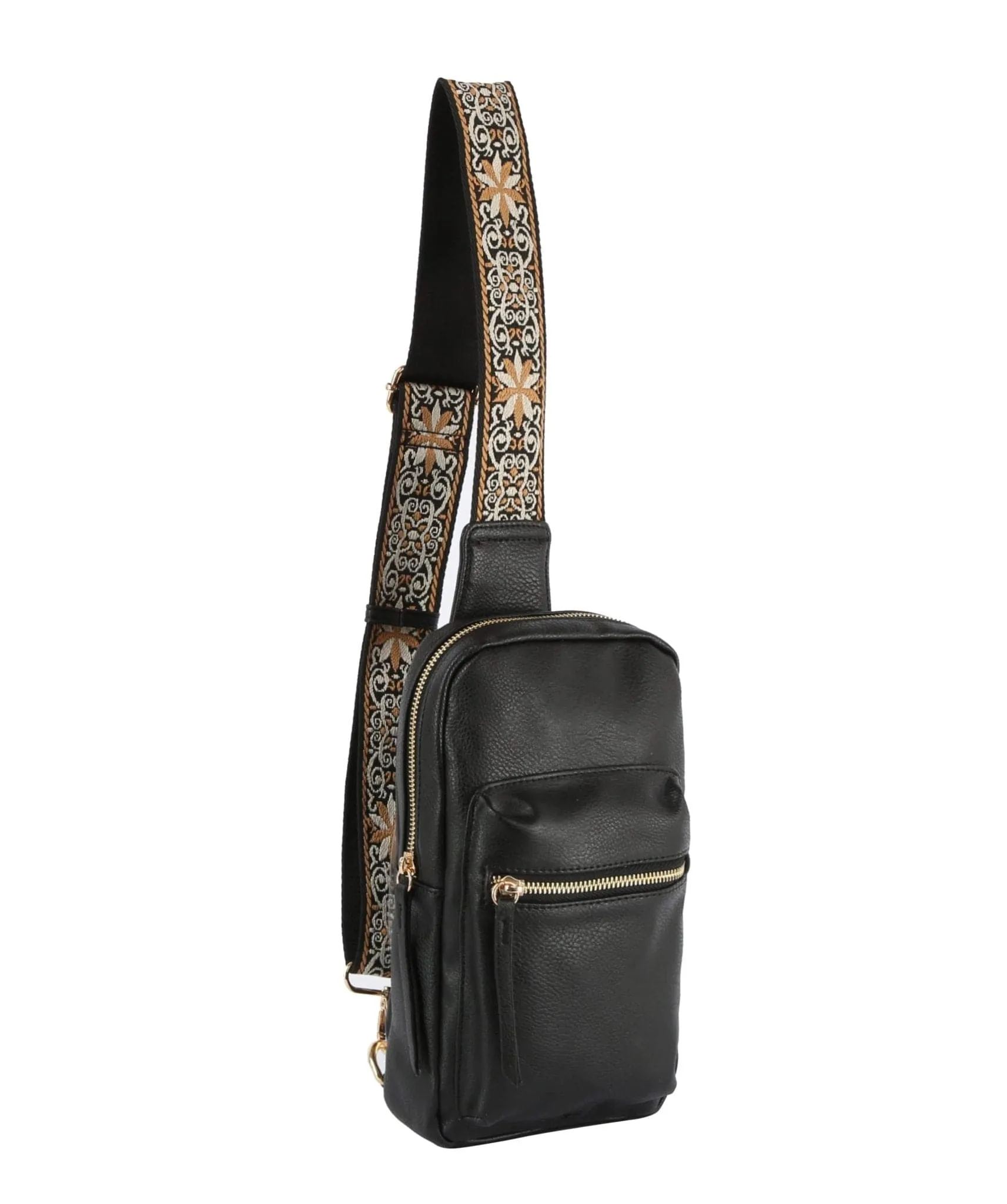 JYM0431 Boho Guitar Strap Sling Bag