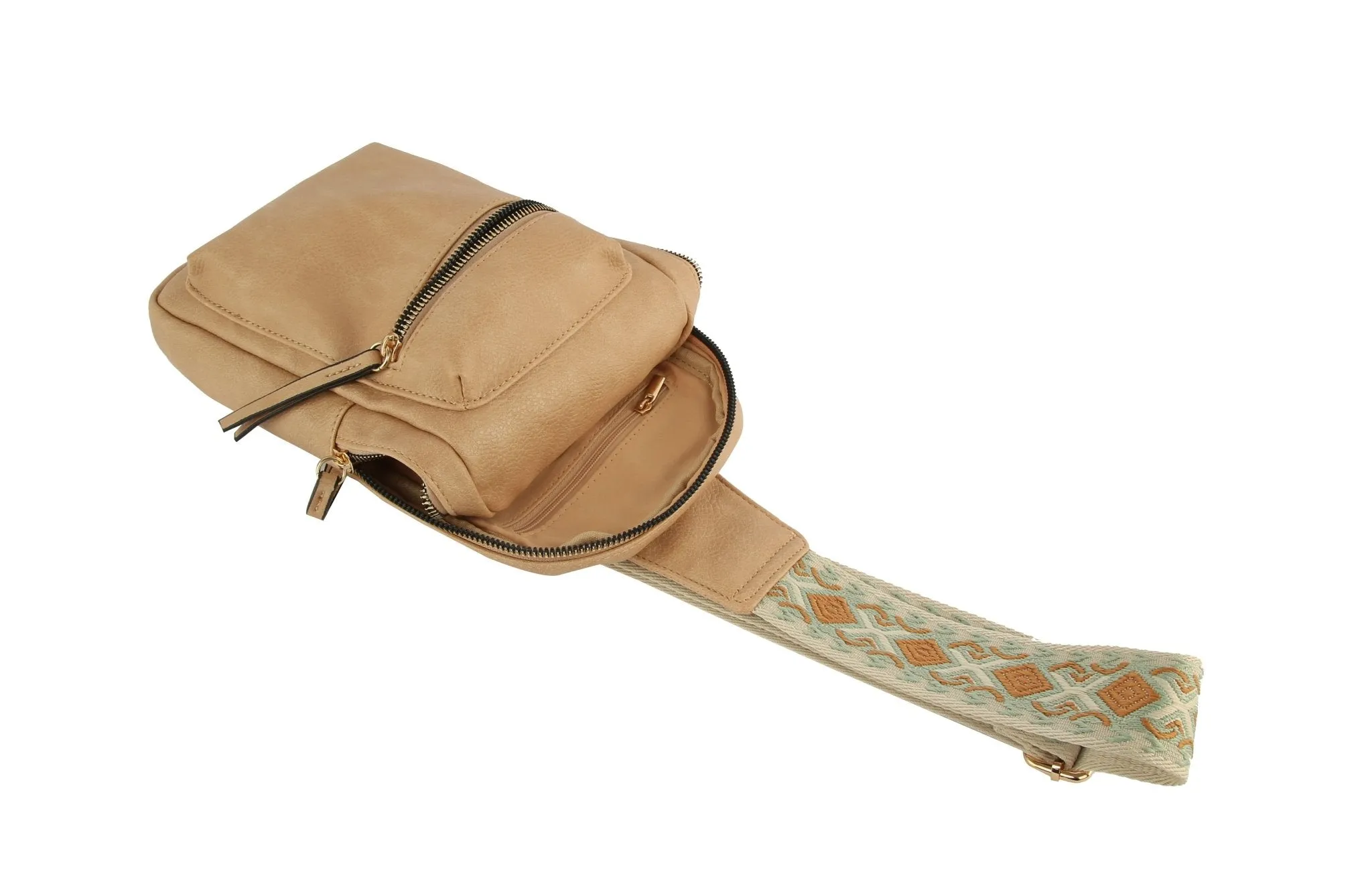 JYM0431 Boho Guitar Strap Sling Bag