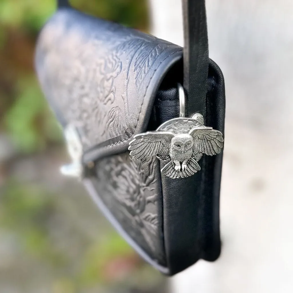 Key Ring Purse Hook, Night Owl