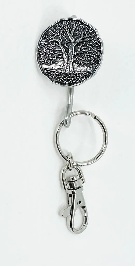 Key Ring Purse Hook, Tree of Life