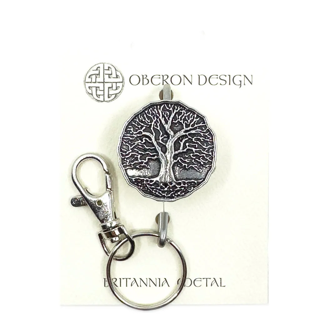 Key Ring Purse Hook, Tree of Life