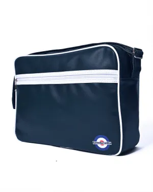 Lambretta Men's T20074 Retro Flight Bag Navy White