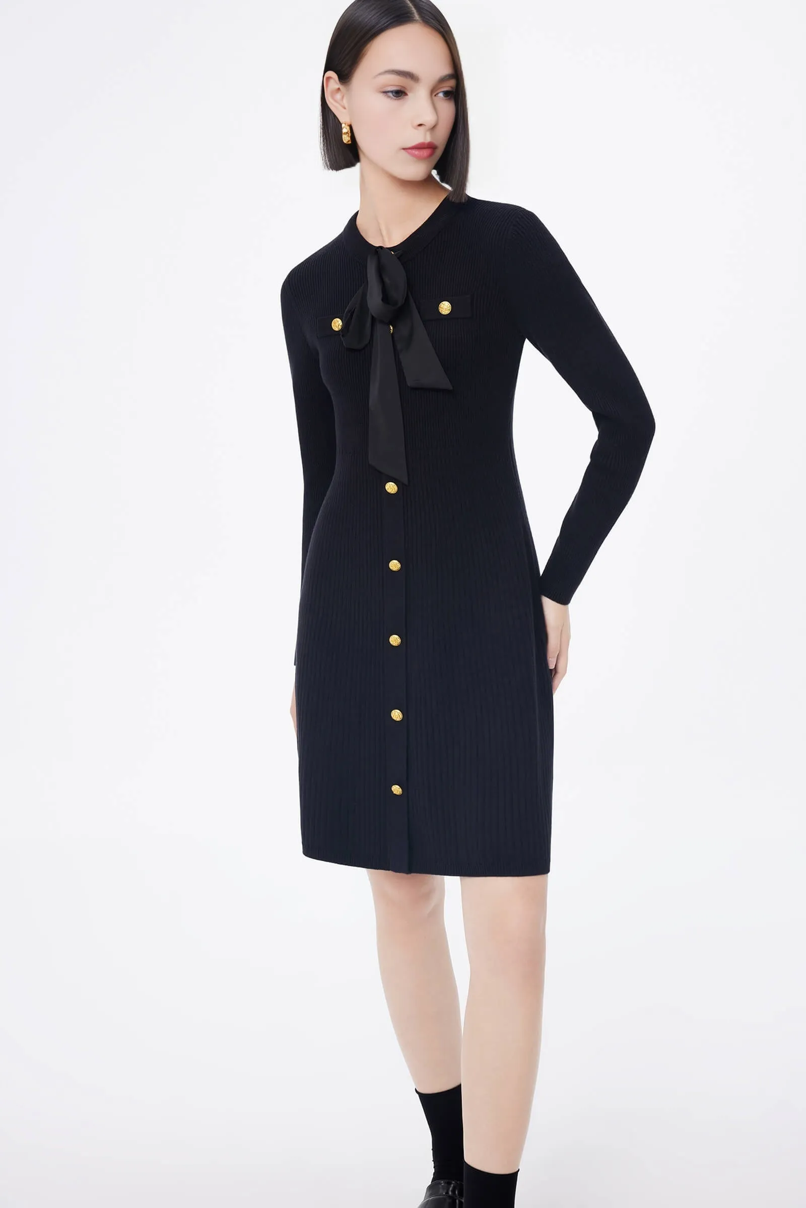 LILY Commuter Knit Dress