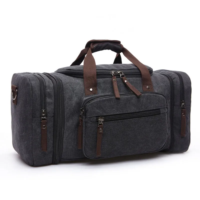 Male Trendy Durable Large Capacity Travel Handbags