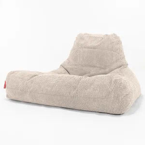 Mega Lounger Bean Bag - Pom Pom Ivory