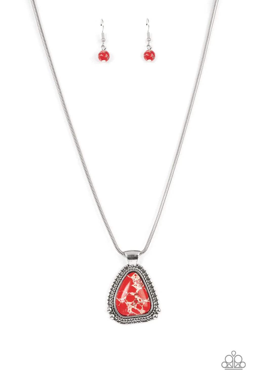 Paparazzi Artisan Adventure Necklace Red