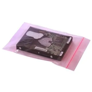 Pink Anti Static Reclosable ESD Bags 8 x 10 x 2 mil