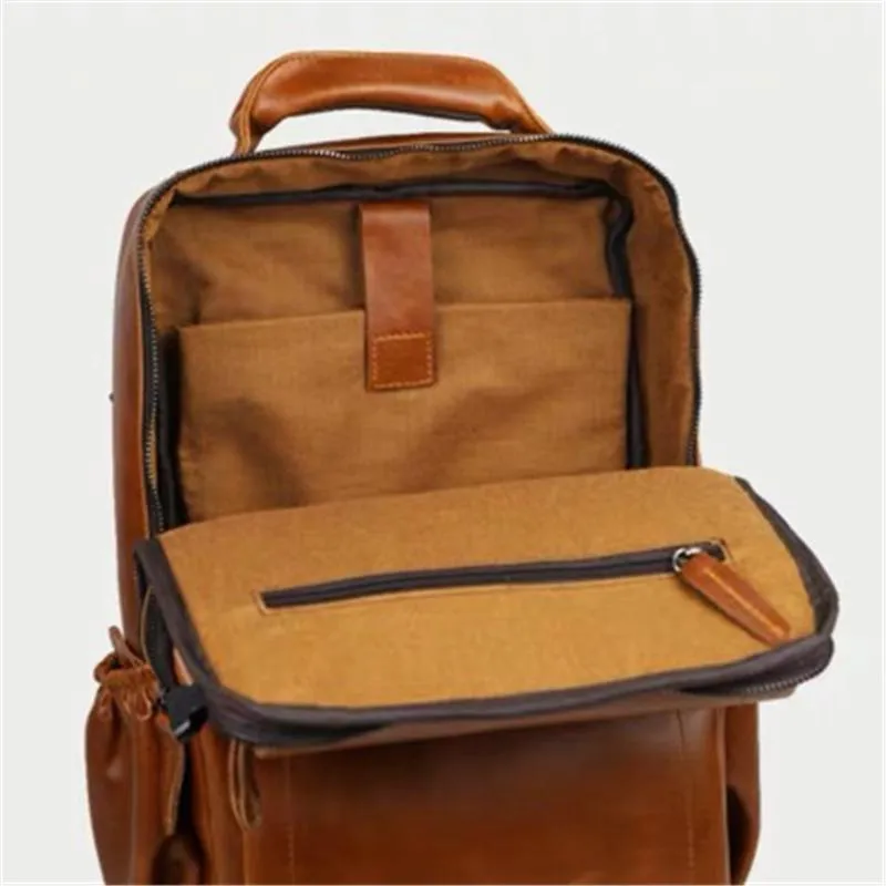 Retro Plain Breathable Soft Durable Personality Backpacks