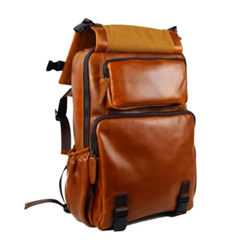 Retro Plain Breathable Soft Durable Personality Backpacks