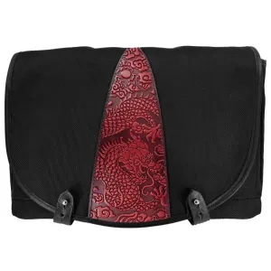 Slimline Messenger Bag, Cloud Dragon