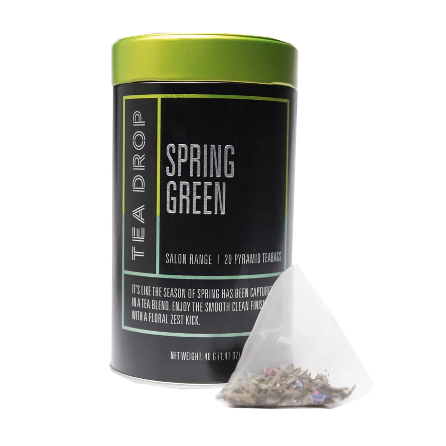 Spring Green Salon Tin