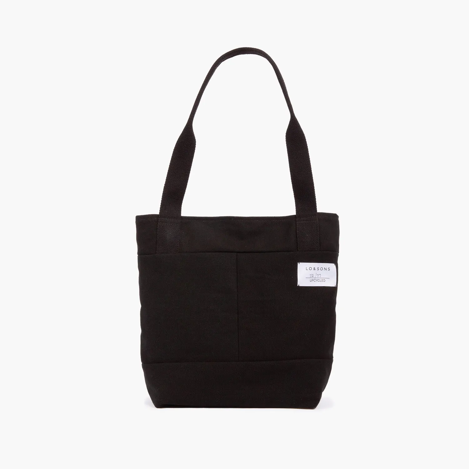 Springwood Upcycled Canvas Tote - Black / Grey