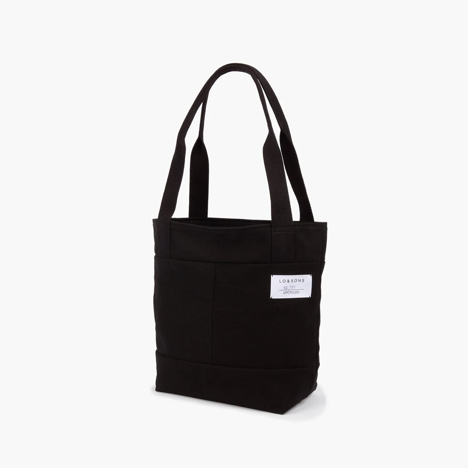 Springwood Upcycled Canvas Tote - Black / Grey