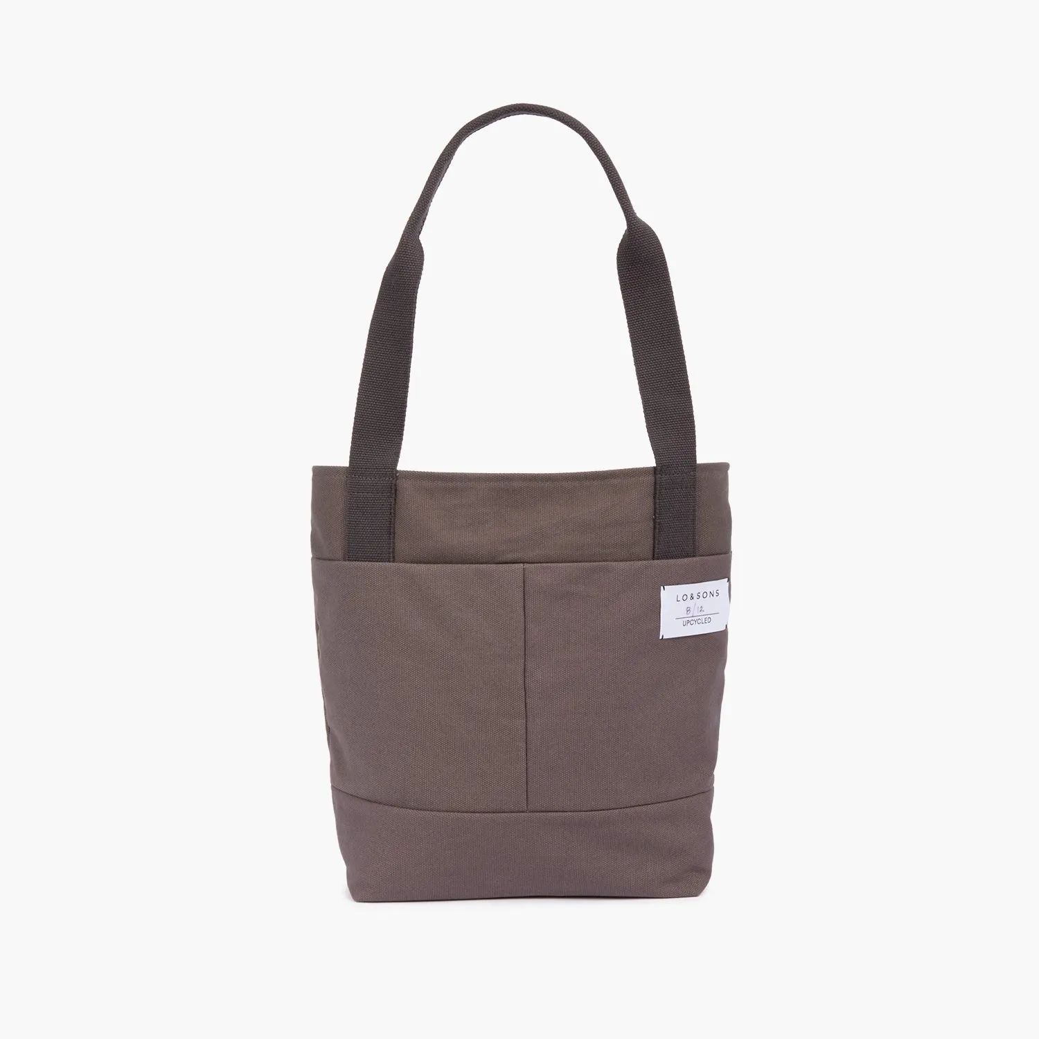 Springwood Upcycled Canvas Tote - Grey / Grey