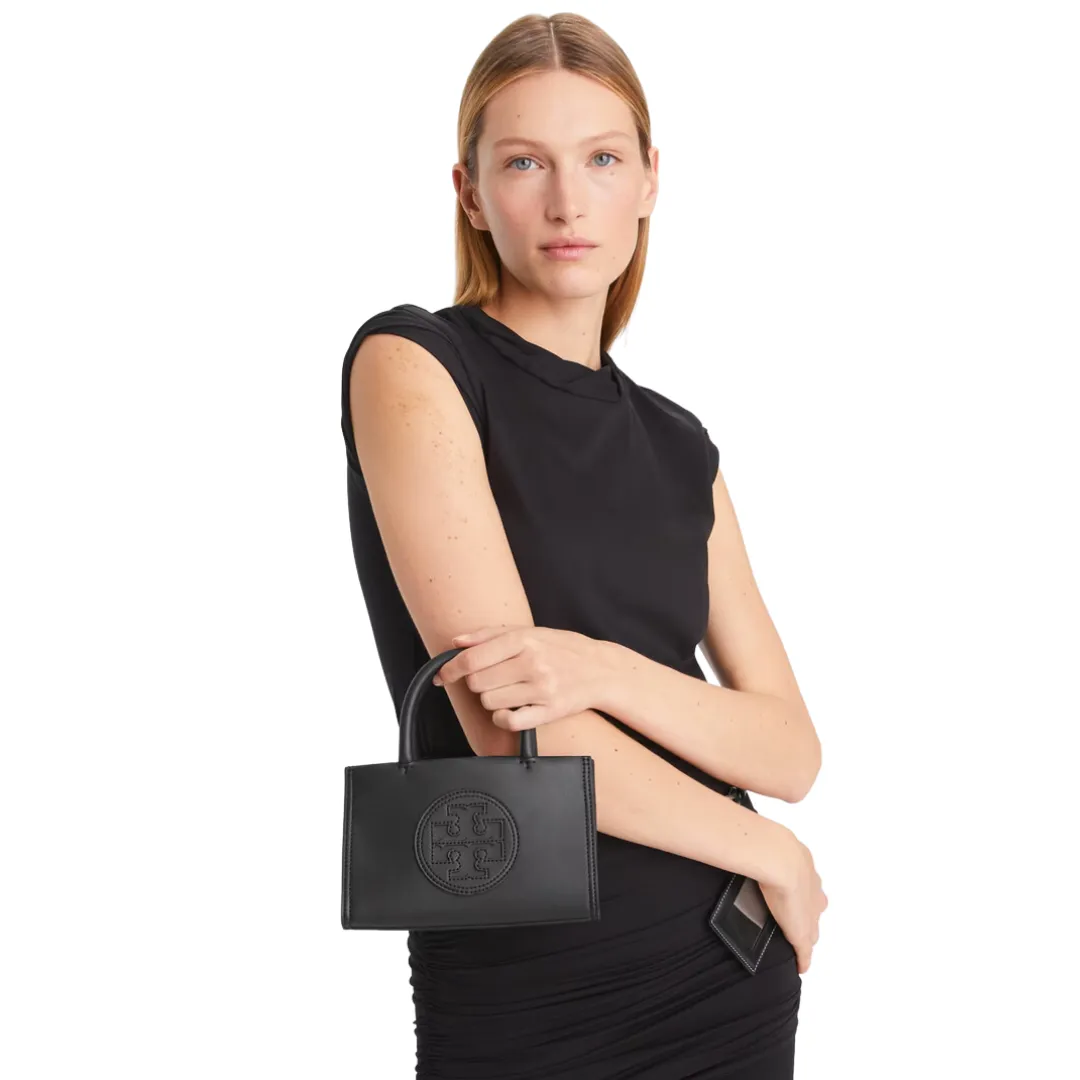 Tory Burch Ella Bio Mini Tote - Black