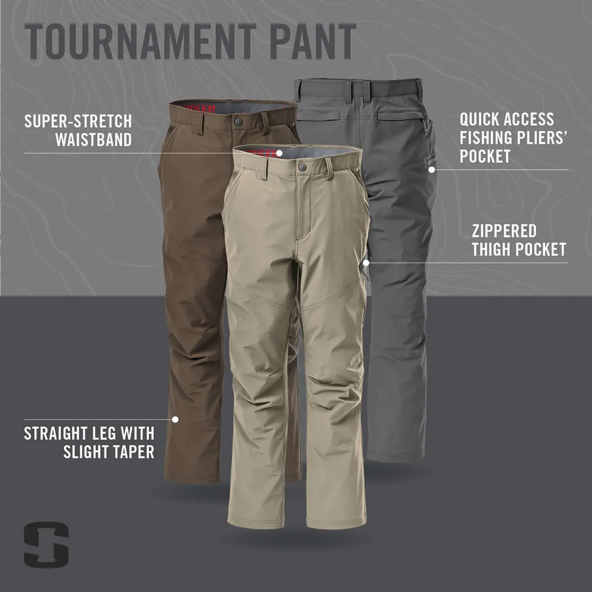 Tournament Pant - River Rock