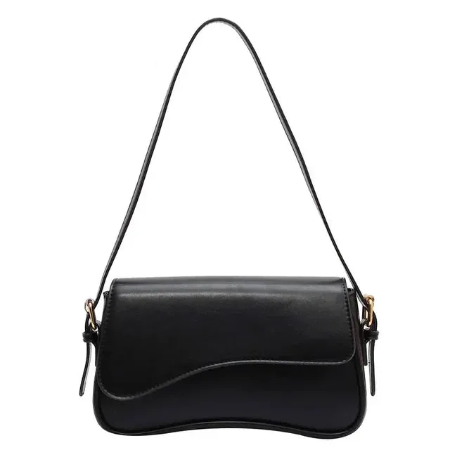 Vintage Crossbody Bag for Women Small Flap Shoulder Underarm Bag