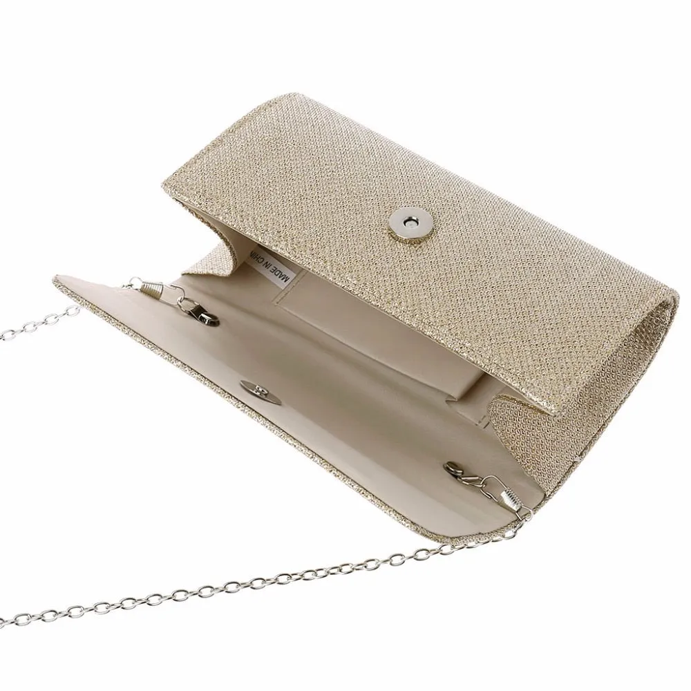 Women's Evening Shoulder Bag-Bridal Clutch for Weddings Party Prom Special Occasion Handbags