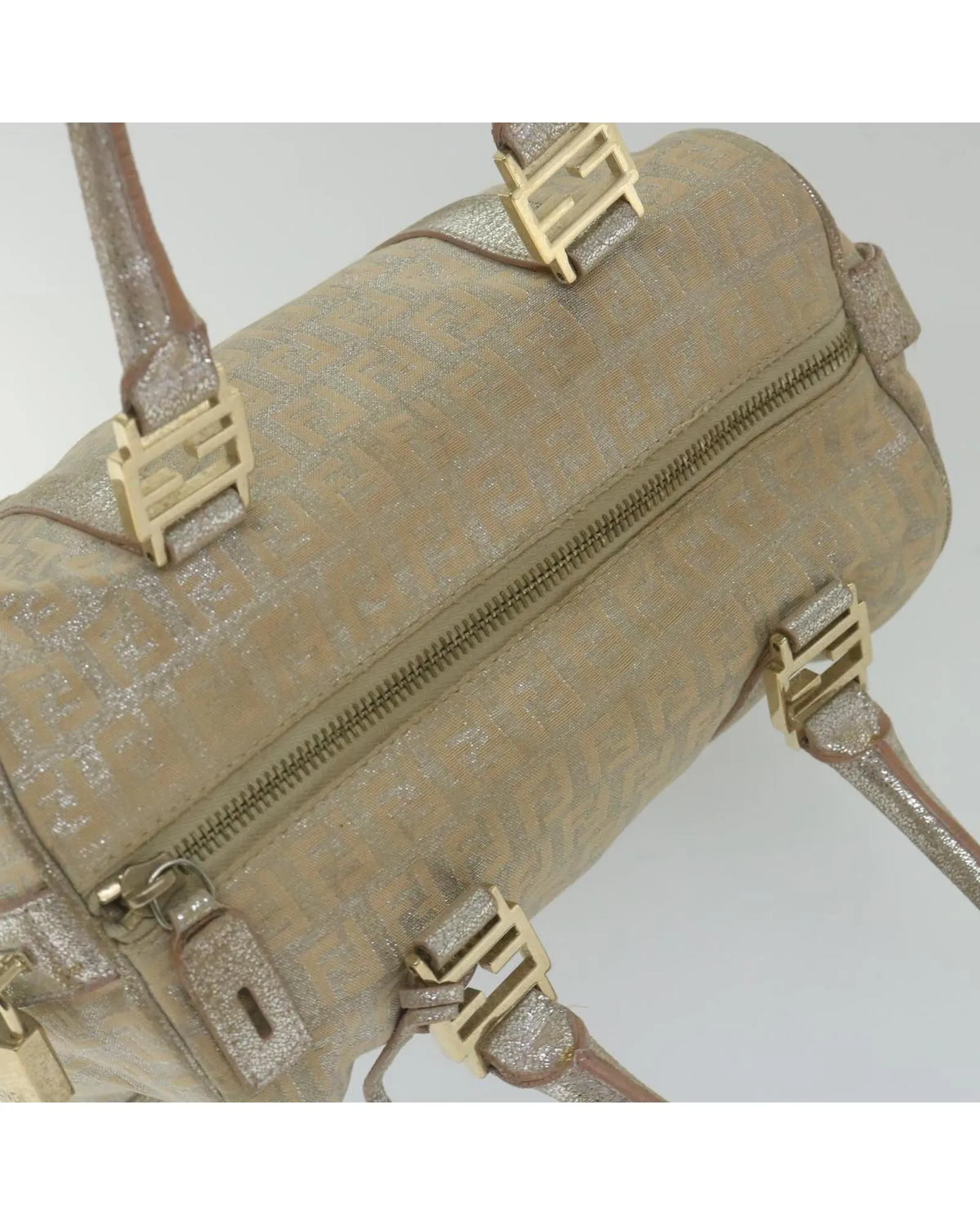 Zucchino Canvas Hand Bag with Padlock and Key